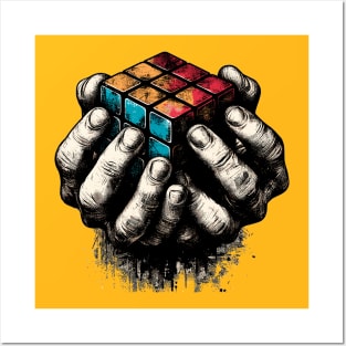 Rubiks cube Posters and Art